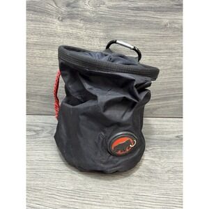 Mammut Gym Basic Chalk Bag Black One Size Includes Chalk Outdoor Rock Climbing